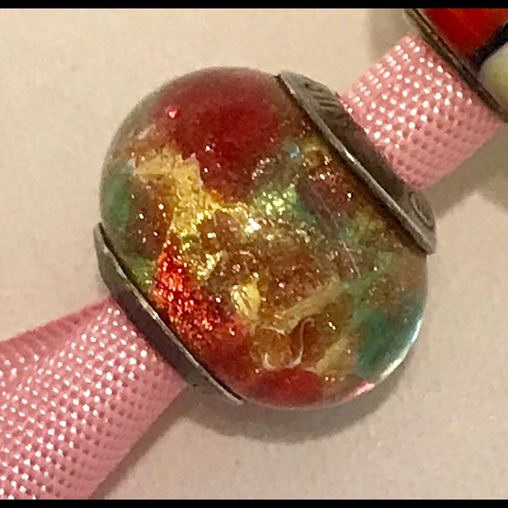 Murano Glass Bead. Fits Pandora & Brighton